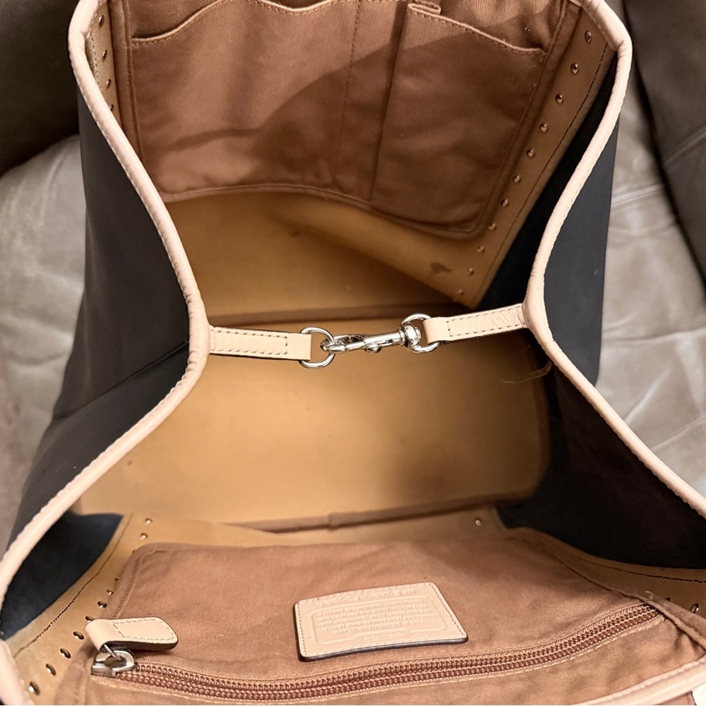 Coach metro color block tote bag y2k - Picture 3 of 10